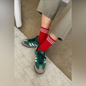 Le Bon Shoppe Girlfriend Socks in Scarlet